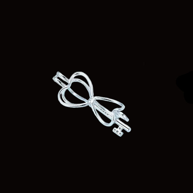 Sterling Silver Key Pearl Cage