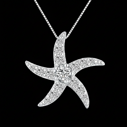 Sterling Silver Starfish Pendant